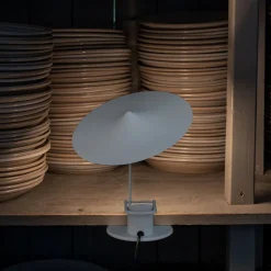 Île w153 bord-/klämlampa Traffic white