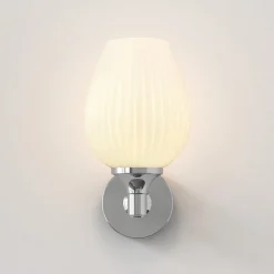 Liberty vägglampa IP44 krom