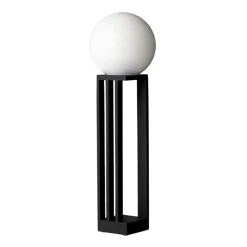 Libreria bordslampa svart/opalglas