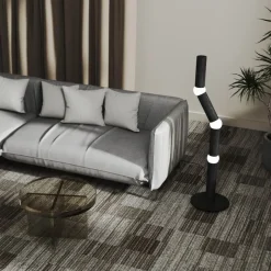 Lightbone golvlampa svart/ek
