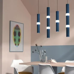 Lightbone medium taklampa blå