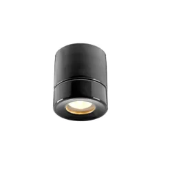Light On Downlight taklampa bastu svart IP44