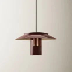 Lille 24 taklampa black red