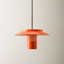 Lille 24 taklampa red orange
