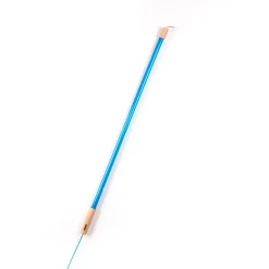 Linea neon lamp LED wood blå