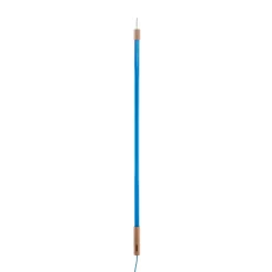 Linea neon lamp LED wood blå