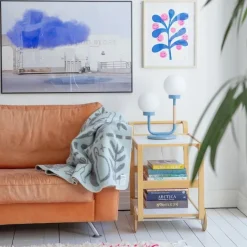 Little Darling bordslampa Scandi Blue