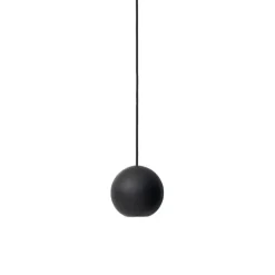 Liuku ball taklampa svart