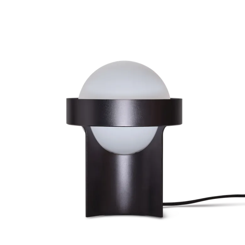 Loop large bordslampa dark grey + Sphere IV LED bulb