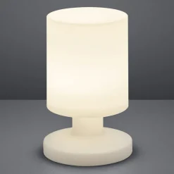 Lora portabel bordslampa vit IP44