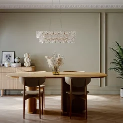 Lorraine bar L75cm mässing/klar