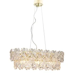 Lorraine bar L75cm mässing/klar