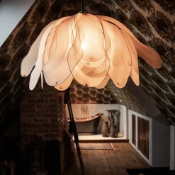 Lou Lou Ø80 taklampa natur