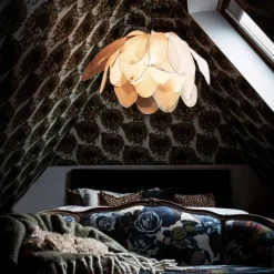 Lou Lou Ø80 taklampa natur