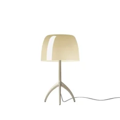 Lumiere piccola bordslampa med dimmer champagne/varmvit