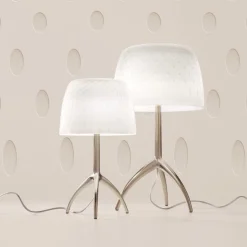 Lumiere 30th piccola bordslampa med dimmer champagne/bulles