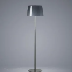 Lumiere XXL golvlampa svart krom/grå