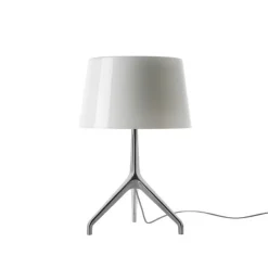 Lumiere XXS bordslampa aluminium/vit