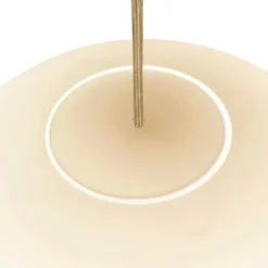 Luna large taklampa vit