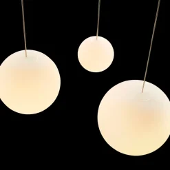 Luna medium taklampa vit