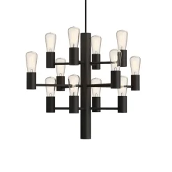 Manola 12 mini taklampa svart