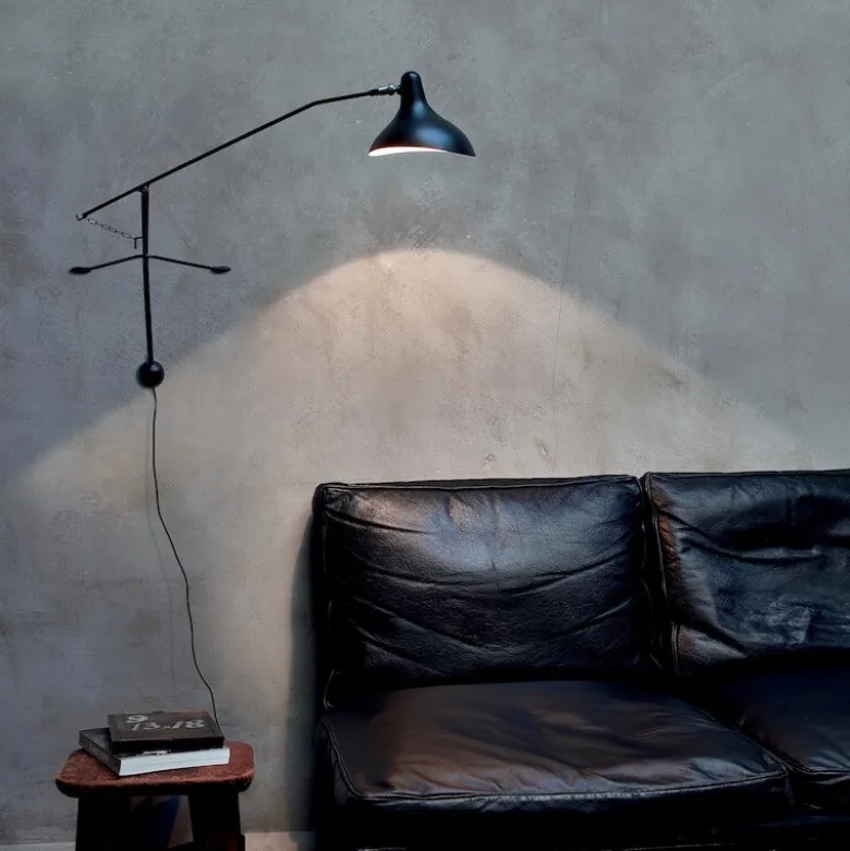 Mantis BS2 mini vägglampa matt svart