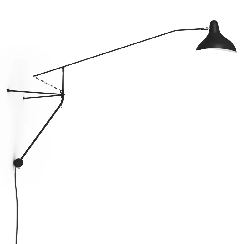 Mantis BS2 vägglampa matt svart