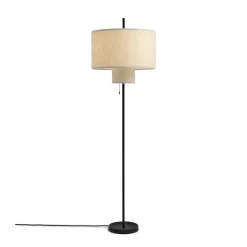 Margin golvlampa Beige canvas