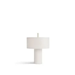 Margin portable bordslampa white