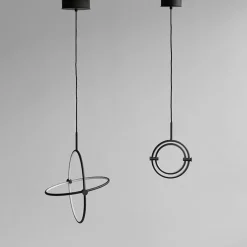 Maru taklampa Ø40 burned black