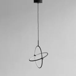 Maru taklampa Ø40 burned black