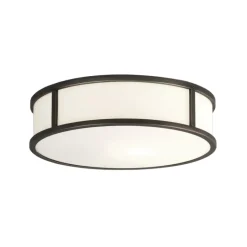 Mashiko round 300 plafond IP44 brons