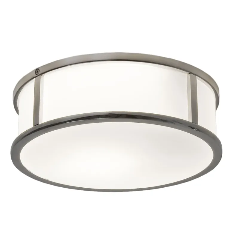 Mashiko round 230 plafond IP44 polerad krom