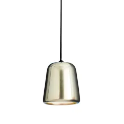 Material taklampa gult stål/svart