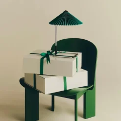 Matin 300 bordslampa green/mirror