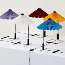 Matin 300 bordslampa white/mirror