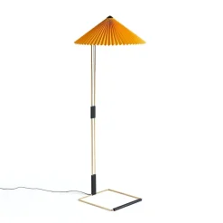Matin golvlampa gul