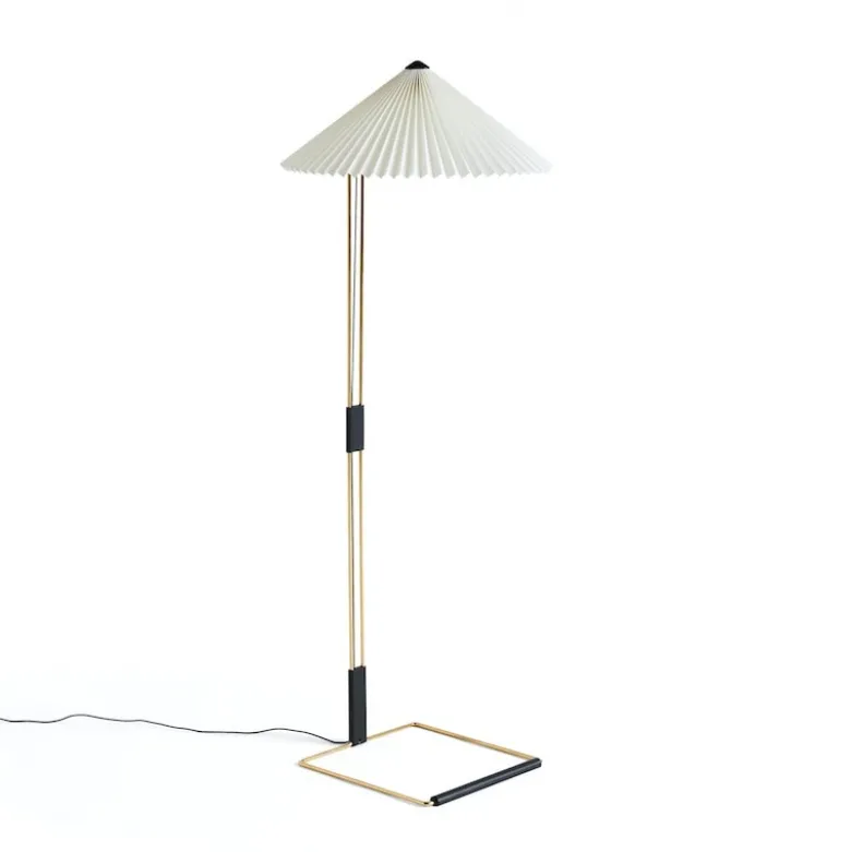 Matin golvlampa vit