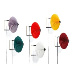 Matin 300 vägglampa lavender/brass