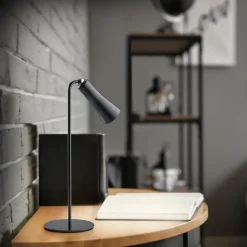 Maxi portabel bordslampa svart