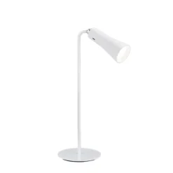 Maxi portabel bordslampa vit