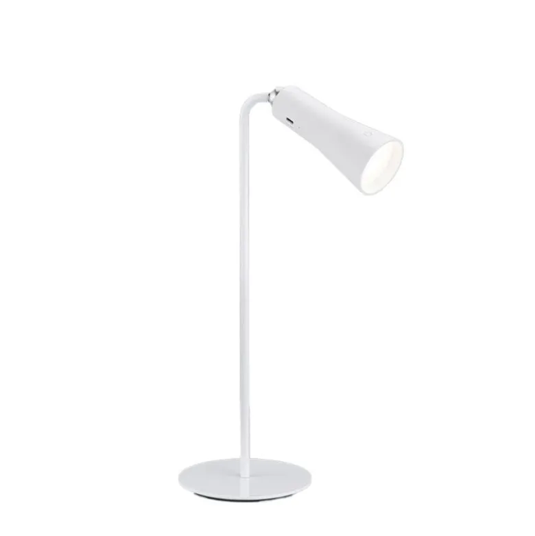 Maxi portabel bordslampa vit