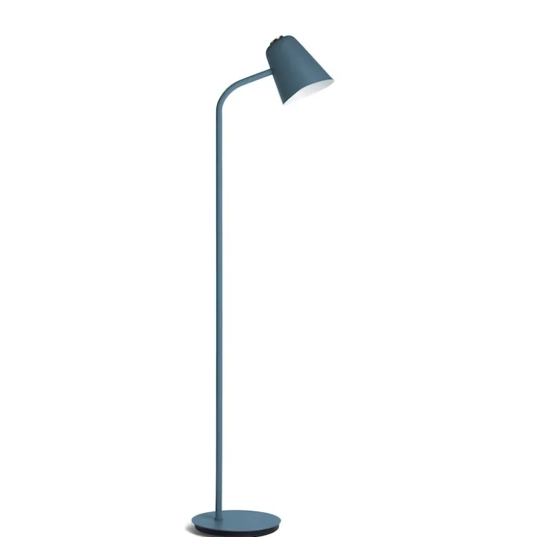 Me dim golvlampa petrol blå