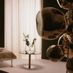 Melt Chandelier golvlampa koppar