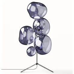 Melt Chandelier golvlampa Smoke