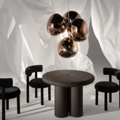 Melt Chandelier mini taklampa koppar