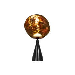 Melt Cone Fat bordslampa guld