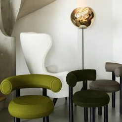 Melt Cone Slim golvlampa guld