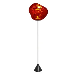Melt Cone Slim golvlampa koppar