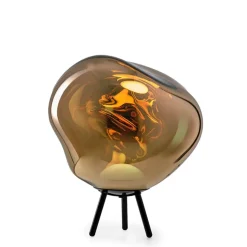 Melt portabel golv-/taklampa guld/svart